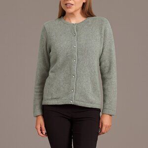 McDonald Cardigan Crystal Buttons - Small, Preowned